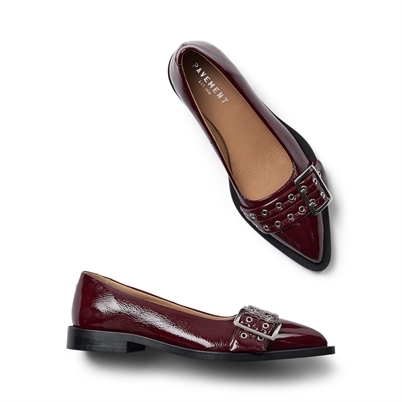 Pavement Saso Low Ballerina Bordeaux Shop Online Hos Blossom