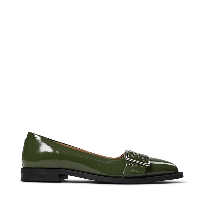 Pavement Saso Low Ballerina Green Patent Shop Online Hos Blossom