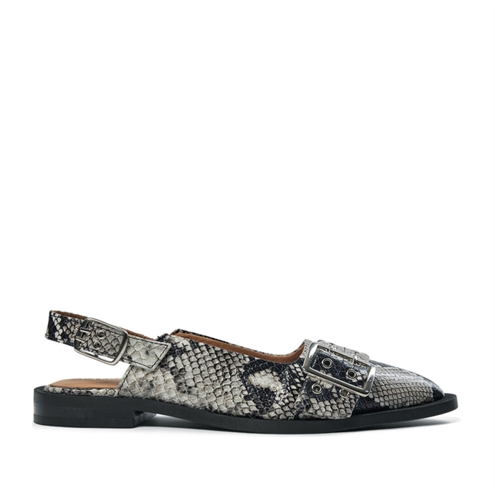 Pavement Saso Slingback Ballerina Snake Shop Online Hos Blossom