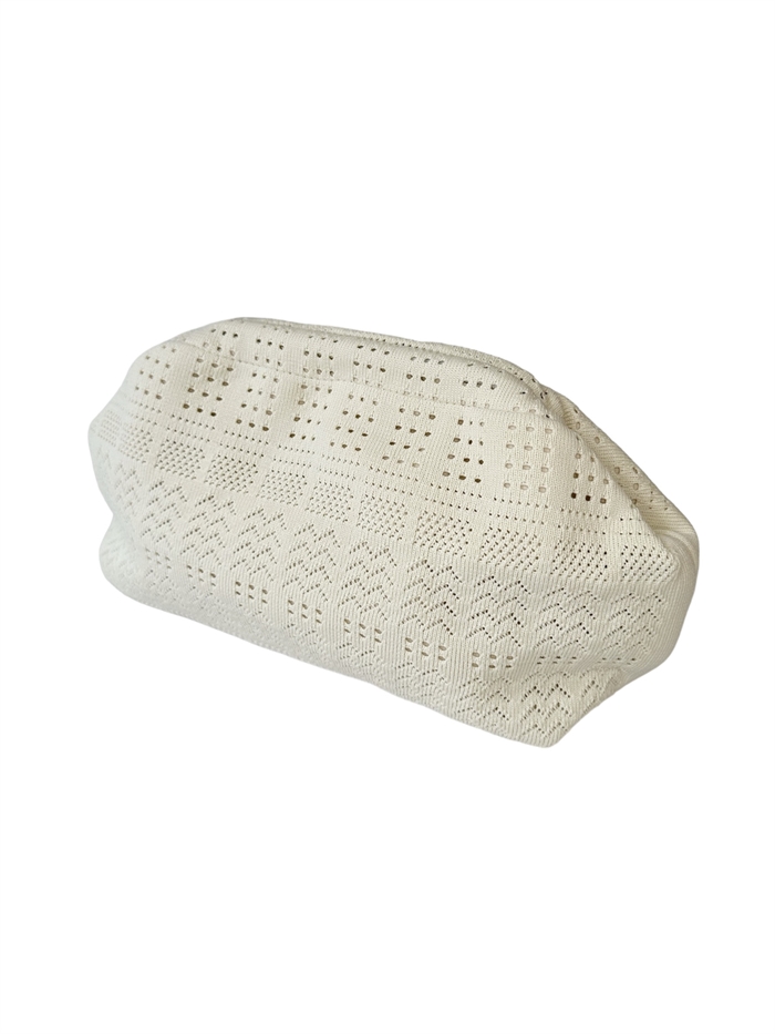 Pico Rosalia Clutch Ivory Lace - Shop Online Her