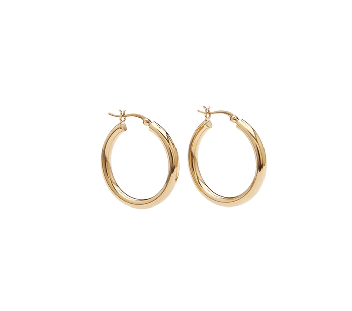 Pico Storm Hoops Ørering Forgyldt - Shop Online Her