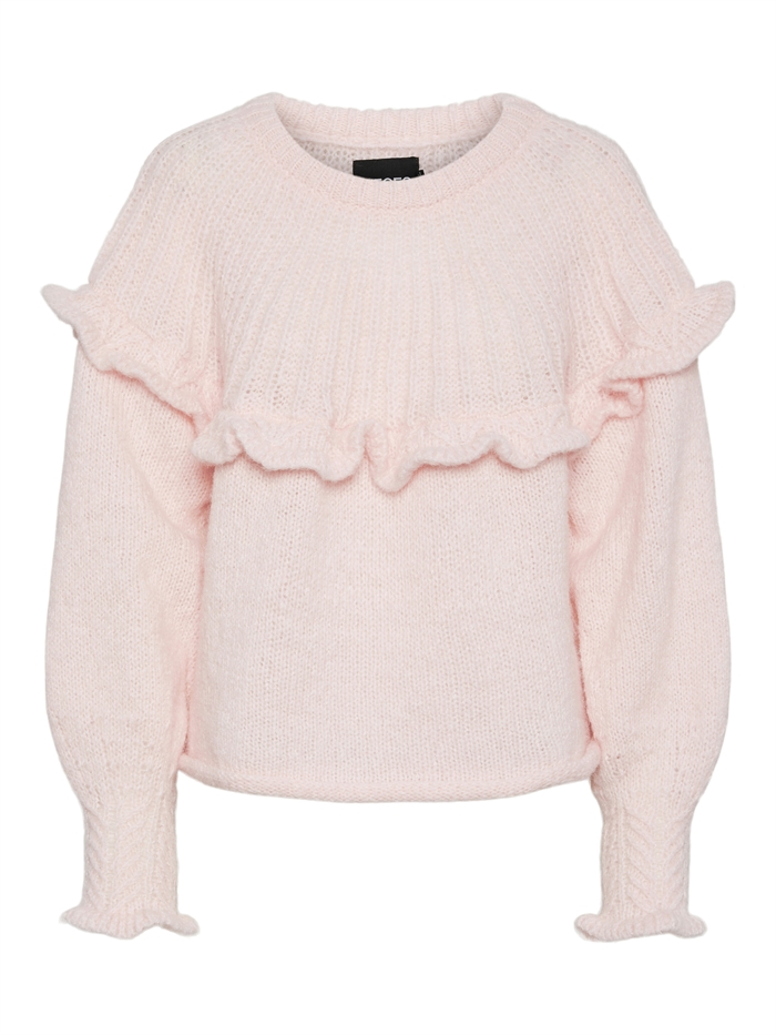 Pieces Pcrikka Strik Ballerina - Shop Online Hos Blossom