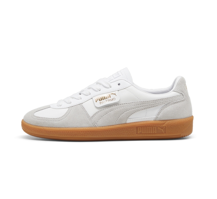 Puma Palermo White Glacial Gray Gum - Shop Online Her