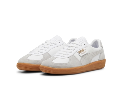 Puma Palermo White Glacial Gray Gum - Shop Online Her