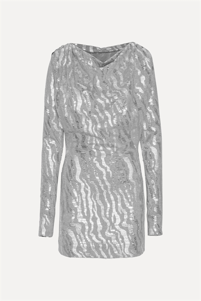 Rotate Birger Christensen Stretch Sequin Mini Dress  - Shop Online Her