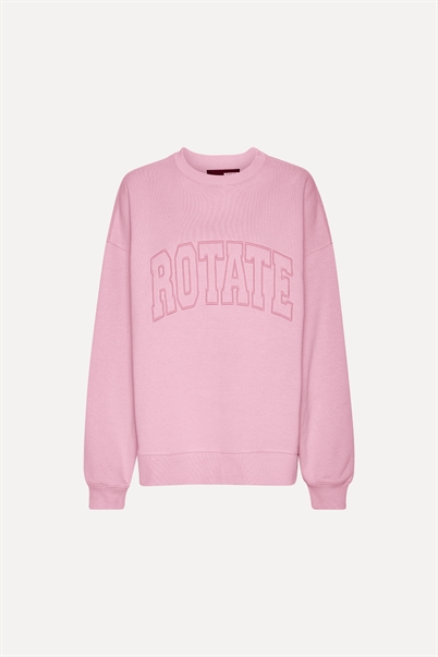 Rotate Sunday Sweat Logo Crewneck Sweatshirt Nectar - Shop Online Her