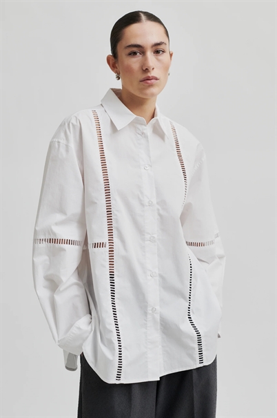 Second Female Arkina Shirt White - Shop Online Her