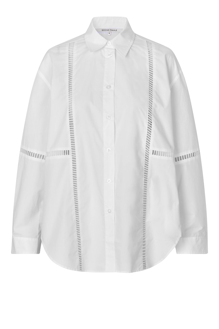 Second Female Arkina Shirt White - Shop Online Her