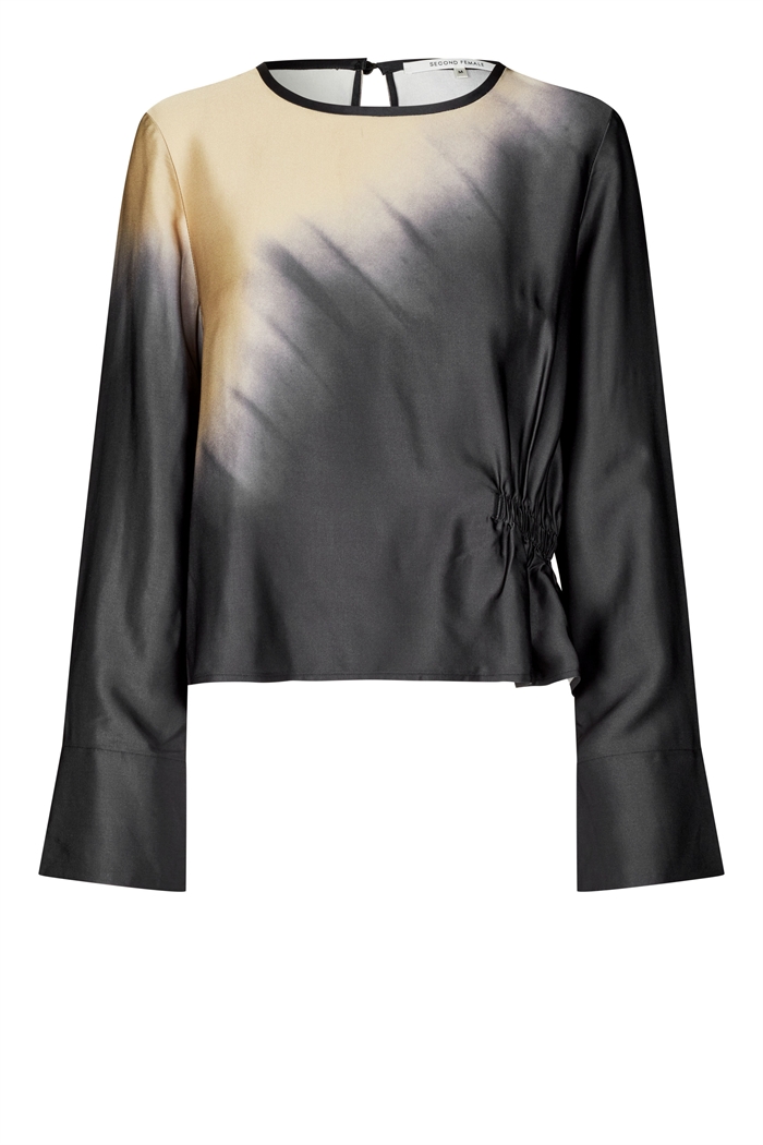 Second Female Cuba Bluse Black - Shop Online Hos Blossom