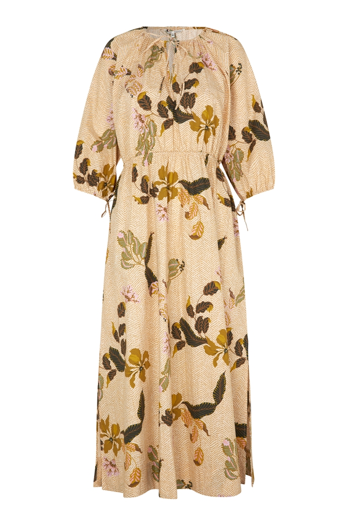 Second Female Trento Maxi Kjole Dark Chalk Shop Online Hos Blossom