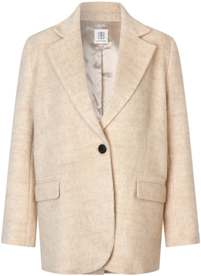 Second Female Sera Blazer Beige Melange - Shop Online Her