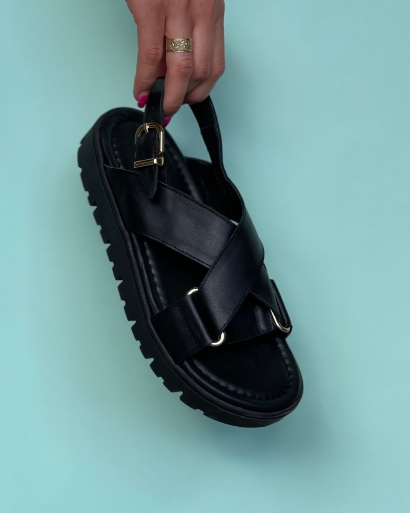 Vær tilfreds Hyret Emigrere Remee Sandaler Black - Shop Shoedesign Copenhagen