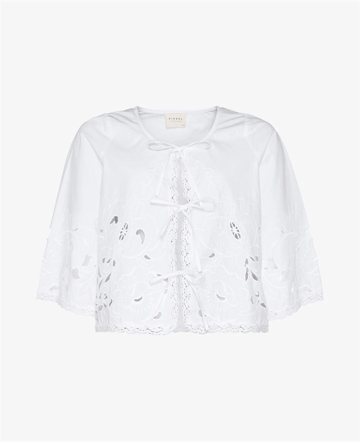 Sissel Edelbo Yin Bluse Ecru Shop Online Hos Blossom