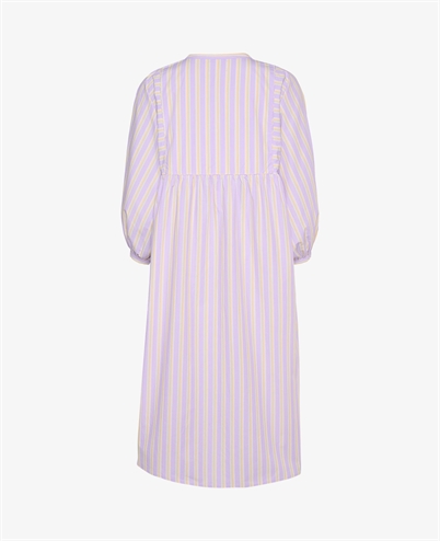 Sissel Edelbo Vera Dress Lavender Stripes - Shop Online Her