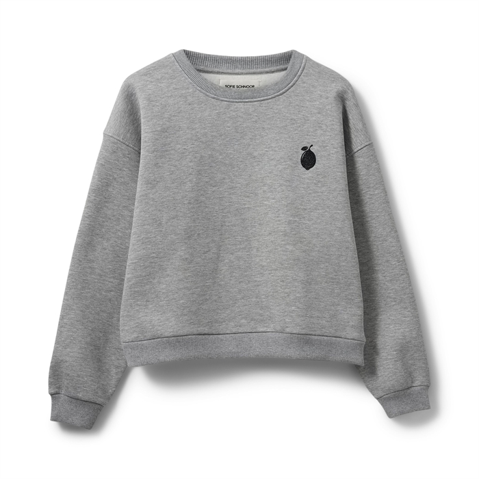 Sofie Schnoor S244495 Sweatshirt Grey Melange - Shop Online Hos Blossom