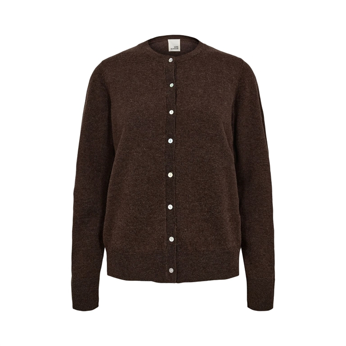 Sofie Schnoor SNOS431 Cardigan Brown Fudge - Shop Online Hos Blossom