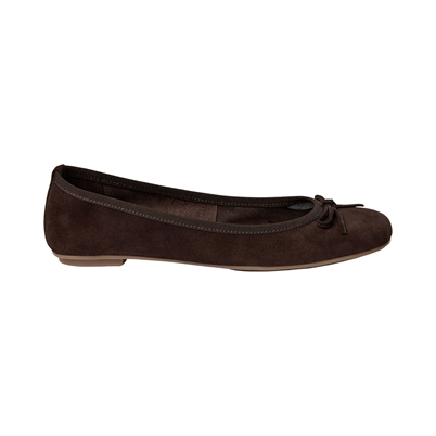 Sofie Schnoor T432 Ballerina Dark Brown-Shop Online Hos Blossom