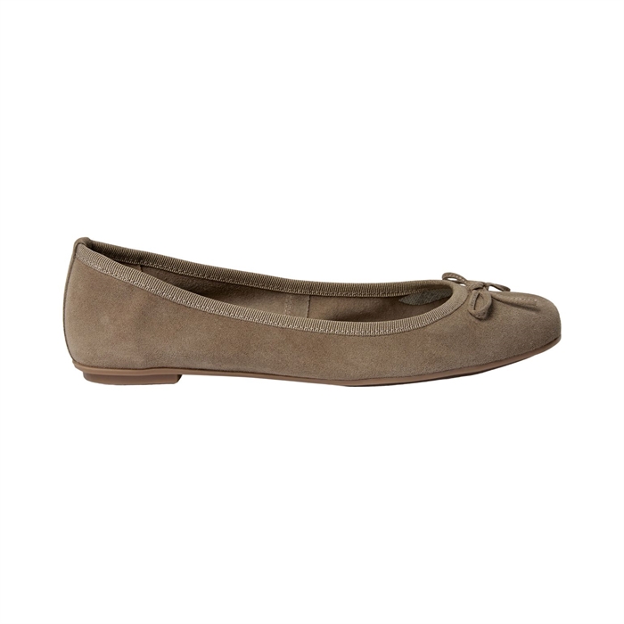 Sofie Schnoor T432 Ballerina Dark Sand - Shop Online Hos Blossom