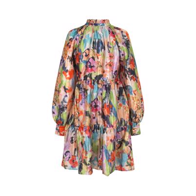 Stine Goya Jasmine Kjole Abstract Floral Shop Online Hos Blossom