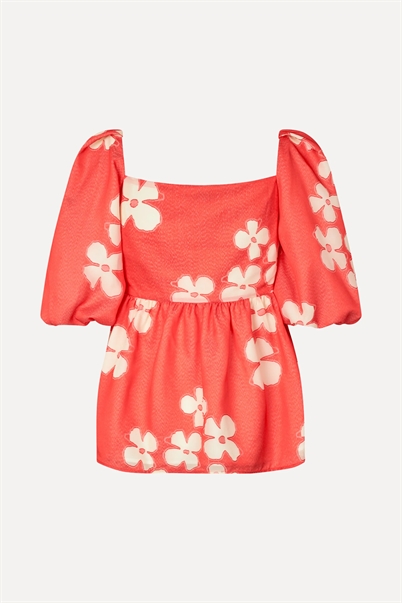 Stine Goya SGKinsley Bluse Ditzy Poppies - Shop Online Blossom