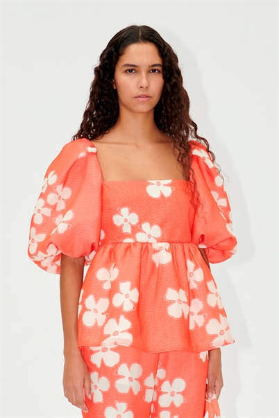 Stine Goya SGKinsley Bluse Ditzy Poppies - Shop Online Blossom