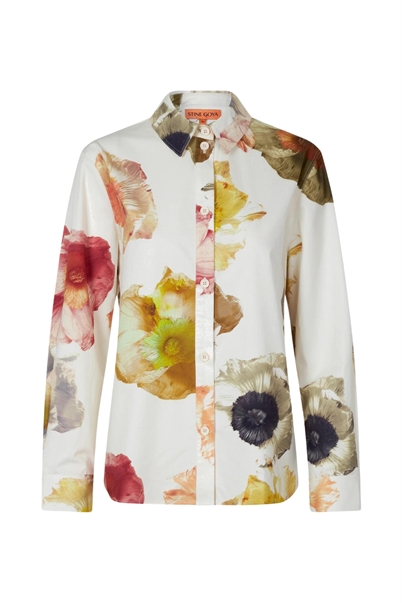 Stine Goya SGMartina Skjorte Pastel Poppies - Shop Her