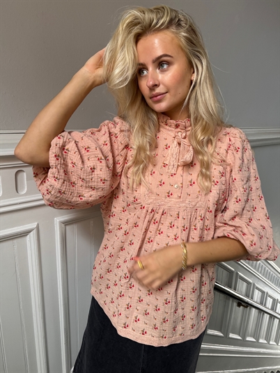 Stories From The Atelier Copenhagen Breeze Bluse Rose Shop Online Hos Blossom