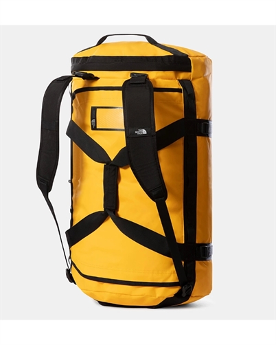 The North Face Base Camp Duffel Taske L Summit Gold TNF Black Shop Online Hos Blossom