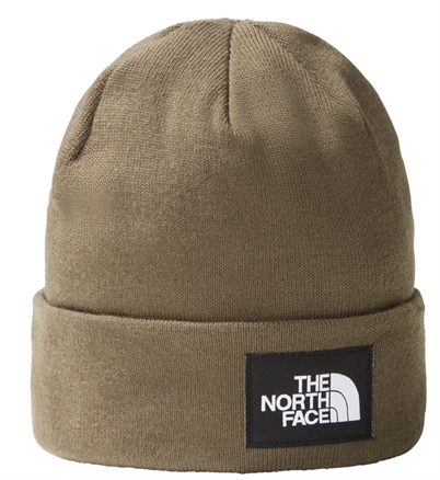 The North Face Dock Worker Beanie Hue TNF Taupe Green - Shop Online Her