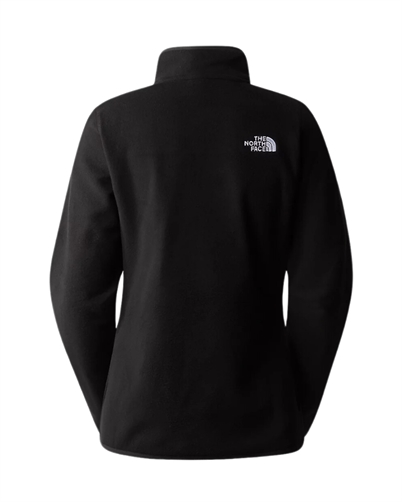 The North Face 100 Glacier 1/4 Zip Fleece Black - Shop Online